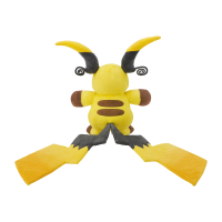 Officiële Pokemon center knuffel mega Raichu X +/- 58cm 